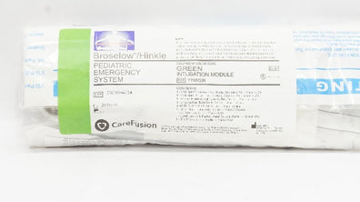 CareFusion 7700GIN Broselow/Hinkle Pediatric Emergency System, Green (x)